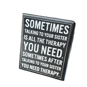 Letrero de caja de madera Art Deco móvil de resorte impreso personalizado con lo lejos que has llegado para la decoración del hogar - Product Image 1