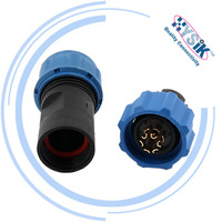 Connecteur étanche SP21 SP17 SP13 SP11 2-10 broches IP68 Prise/Connecteur pour équipements marins et d'automatisation