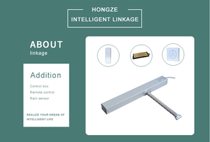 24 В, 220 В, Электрический Интеллектуальный коннектор для тепличного рынка, промышленный строительный оконный мотор - Product Image 3