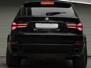Baru untuk X5 E70 2007-2013 rakitan lampu belakang Model SJC 12V pengganti <span class=keywords><strong>LED</strong></span> dengan sinyal belok & lampu mengalir - Product Image 3