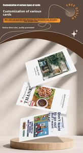 Cartes rigides personnalisées découpées au laser et imprimées numériquement avec photo et cartes autographiées, cartes de vœux personnalisées avec logo pour articles de fans DIY - Product Image 6