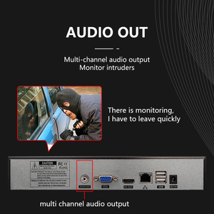 Sistema de Cámara de Seguridad con Grabador de Video en Red NVR de 5MP, 8/16 Canales, Disco Duro - Product Image 5