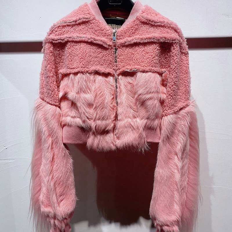 2024 High Street pink Goat Hair