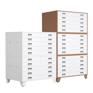 Gabinete de Acero de Alta Resistencia con Cajones para Dibujo de Mapas, Moderno y Comercial, en Oferta - Product Image 2