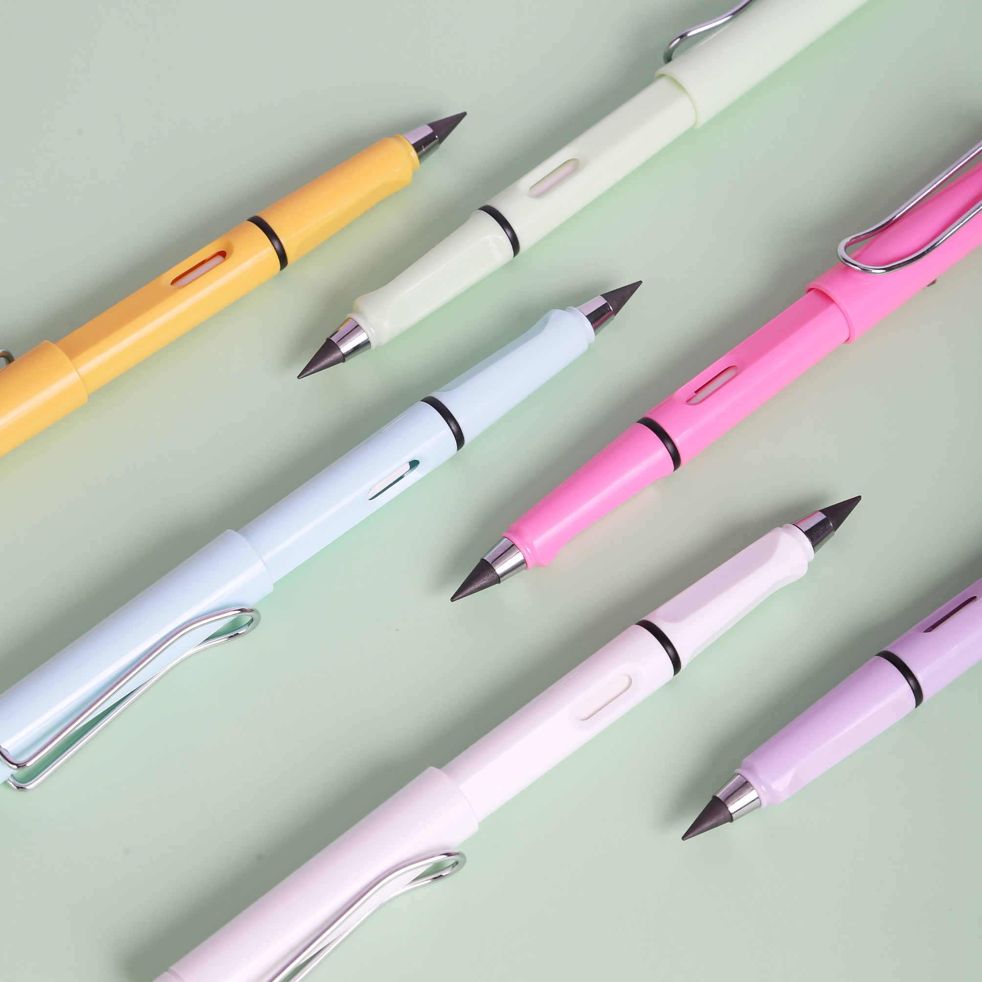 TTX новейший дизайн Пользовательский логотип пластиковый вечный рисунок эскиз карандаш без чернил вечный карандаш