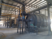 Equipo de Pirólisis para Procesar Residuos Sólidos y Obtener Carbono Negro y Combustible, para Caucho y Plástico, con Certificación CE