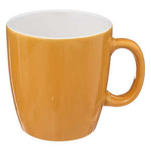 COLORAMA LINE Tasse en terre cuite avec anse 18 cl Jaune - Product Image 1
