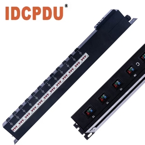 Idcpdu điều khiển từ xa 19 "<span class=keywords><strong>PDU</strong></span> | C13 C19 chúng tôi EU phích cắm | hỗn hợp ổ cắm thông minh <span class=keywords><strong>PDU</strong></span> với LCD và Ethernet - Product Image 4