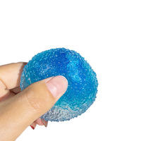 Nouveauté 2026 : Jouet TPR souple et moelleux effet slushy arc-en-ciel, sensation de poids lourd, balle à presser glacée, unisexe, pour le bureau, anti-stress, cadeau, 14 ans et plus