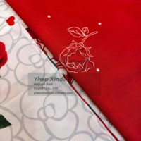 Lot de 6 pièces de draps et taies d'oreiller imprimés en coton pour lit 3 places, 4 taies et 2 draps, vente en gros, offre spéciale