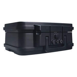 Materiale ignifugo in acciaio nero impermeabile e sicuro per sicurezza ad alta temperatura, cassetta di sicurezza elettronica - Product Image 2