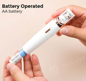 Alat cukur rambut elektrik mini 2 dalam 1, pencukur wajah portabel untuk wanita dengan pisau sensitivitas rendah - Product Image 4