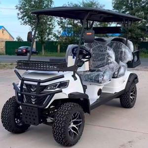 Voiturette de <span class=keywords><strong>golf</strong></span> 6 places 4 roues + 2 places <span class=keywords><strong>Golf</strong></span> électrique Adultes Voiturette de <span class=keywords><strong>golf</strong></span> électrique à bas <span class=keywords><strong>prix</strong></span> - Product Image 1
