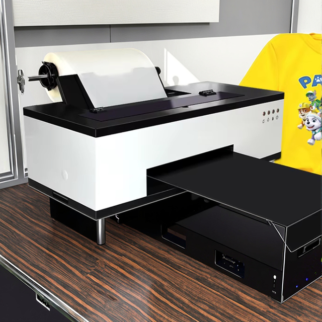 DTF Large Format 600mm Automatic T-shirt Printing Machine 30cm Heat Transfer A3 L1800 New 1-Year Pigment Ink Motor Core