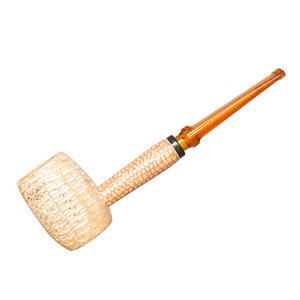 Muxiang Missouri Corn Pipe Straight Type Traditional Tobacco Pipe For Smoking Gift - Product Image 5