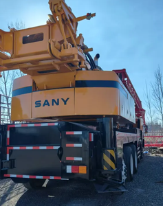 Famosa marca SANY 125 TON Grúas usadas en venta de liquidación Gran estado con accesorios de grúa gratis - Product Image 4