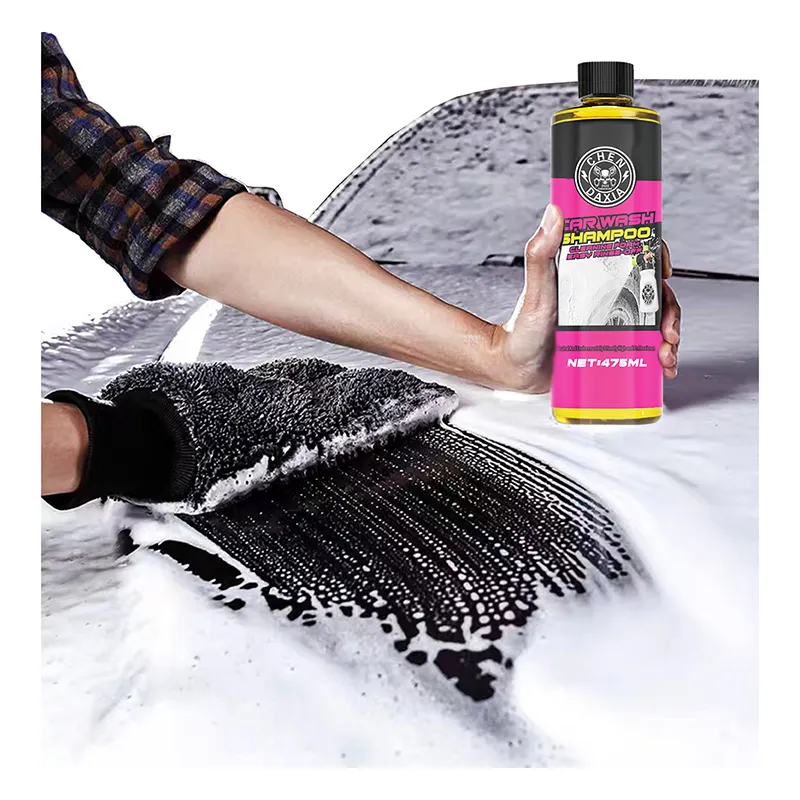 Araç bakım yüksek konsantre self servis kar köpük araba yıkama şampuan balmumu şampuan araba yıkama