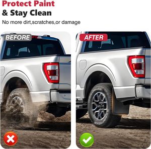 Брызговики для <span class=keywords><strong>Ford</strong></span> F150 2021-2025: Высококачественные пластиковые защитные щитки от брызг - Product Image 3