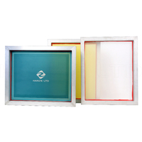 Modèle de sérigraphie sur aluminium sur mesure avec cadre pour tissu