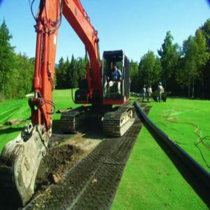 Tapis de protection du sol robuste ZSPE 4x8 en HDPE avec découpe et traitement personnalisables pour tapis de route temporaires - Product Image 4