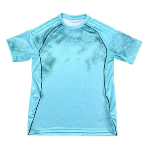 <span class=keywords><strong>Maillot</strong></span> de football à manches courtes <span class=keywords><strong>Danemark</strong></span> 100% polyester version fan 2526 pour adultes, <span class=keywords><strong>maillot</strong></span> de football anti-humidité - Product Image 1