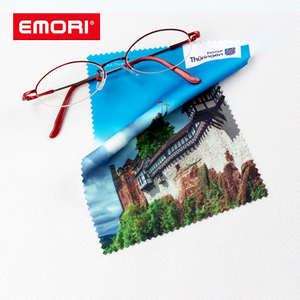 Chiffon de nettoyage en microfibre Offre Spéciale Logo personnalisé Eco Soft RPET Chiffon d'essuyage pour lunettes Échantillon gratuit OEM - Product Image 5