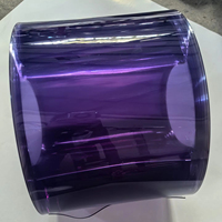 Rideau de lavage de voiture imperméable Rideau en PVC transparent Rideaux en plastique industriel transparent