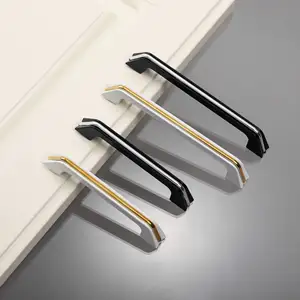 BAOCHUN accessori Hardware per mobili personalizzati maniglie per porte in alluminio maniglia per porta universale in lega di alluminio pressofusa