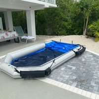 Docks gonflables en PVC pour le surf - Docks flottants marins robustes avec une construction durable, pliables et légers, surface antidérapante