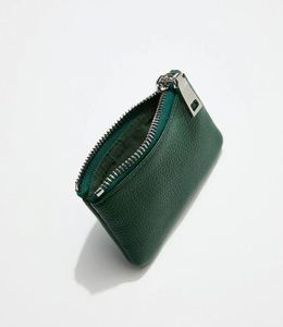 Customised Logo Pu Leather <b>Small</b> <b>Wallet</b> <b>Women</b> Zipper Square Mini Coin Purse With Key Ring - Product Image 3