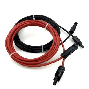 solar power cable pv1 f solar cable 4mm h1z2z2-k solar extension cable