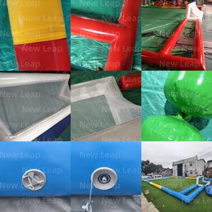 Yuedong dev 72ft sıcak satış şişme plaj su Polo mahkeme şişme su Polo saha parkı futbol futbol - Product Image 4