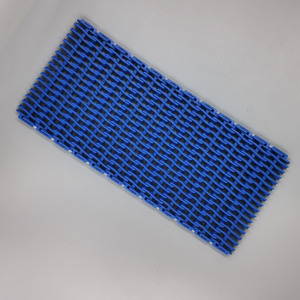 Nieuwe <span class=keywords><strong>PVC</strong></span> & PP modulaire kunststof gaas transportband voor restaurants & detailhandel, duurzaam, antibacterieel, food grade, vlakke bovenkant - Product Image 1