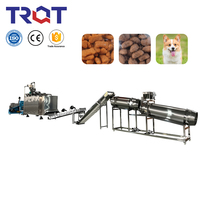 Ligne de production entièrement automatique d'aliments flottants pour poissons par extrusion à double vis, méthode humide industrielle, certifiée CE
