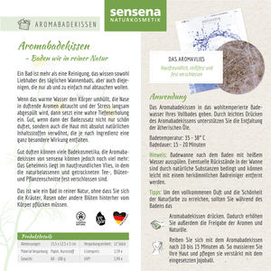 Almohada de Baño Sensena de 60g con Aroma Natural, Material de Malla con Motivo para la Relajación de los Músculos Fasciales, Calmante Diario Durante el Baño - Product Image 2