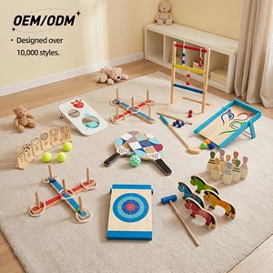 <span class=keywords><strong>Jeu</strong></span> de société de table pour team building en intérieur, jouets éducatifs en bois multi-scénarios en gros pour achats groupés - Product Image 1