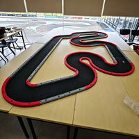 Levihobby ABD Model Piste de Course Portable de Table en EVA 2.8x1.6M, Matériel Exclusif pour Pièces d'Avions RC Mini 1/64 1/72