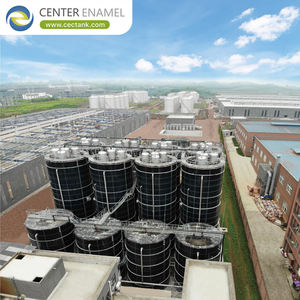 Réservoir de filtration en acier fusionné au verre pour le traitement des eaux municipales et industrielles - Product Image 3