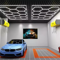 Plafonnier LED à économie d'énergie facile à installer Plafonnier Vente directe d'usine Led Hexagone Lumière commerciale