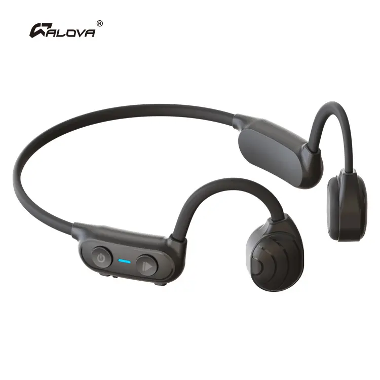 Oem Fabrikant Custom Mobiele Handsfree Hoofdband Headset Oortelefoon Open Oor Beengeleiding Bluetooth Hoofdtelefoon Draadloze
