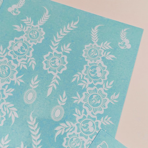 Adesivi per Tatuaggi all'Henné Bianchi e Marroni all'Ingrosso, Motivi Indiani, Decorazioni Temporanee per Mani, Piedi e Corpo - Product Image 4