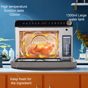 Electrodomésticos de Cocina Inteligentes, Horno Tostador de Convección de 26L, Freidora de Aire, Certificación CB, Uso Doméstico, Idiomas Francés/Holandés, Metal - Product Image 4