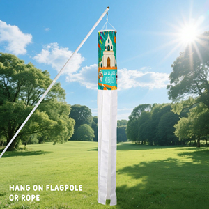 Custom the Day of the Dead in Mexico Windsock Decor WindSock Digital Printed Flying Wind <b>Socks</b> for Yard Garden Porch - Product Image 5