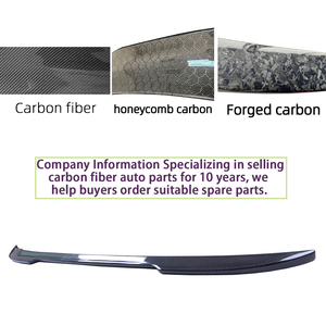 สปอยเลอร์หลังทรง CS สำหรับ X4 G02/X4M F98 ทำจากวัสดุคาร์บอนไฟเบอร์แท้ ปี 2019-2025 - Product Image 4