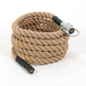 Rope Climbing Hot Selling Natual Hemp Rope Gym Climbing Rope For Home Workouts Fitness Strength Training