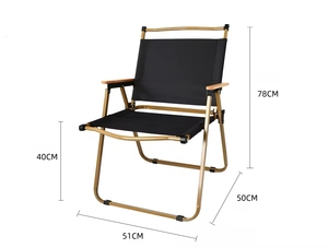 Silla de Pesca Plegable Kemit Extra Grande con Reposabrazos, de Tela Innovadora, para Acampar al Aire Libre, Sala de Estar y Comedor - Product Image 2