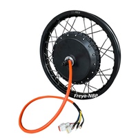 Moteur Vélo Électrique Haute Puissance 72V 8000W 3T 3.5T V4 QS273 150mm Couple Élevé, Kit Vélo Électrique 8000W pour Enduro Ebike Sabvoton