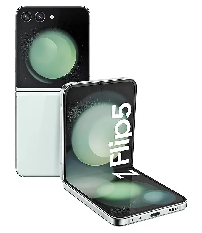 Telefoni cellulari usati all'ingrosso per Samsung Galaxy Z Flip5 5G 256GB/512GB piega il telefono cellulare Android