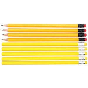 ดินสอไม้สำหรับสำนักงานและโรงเรียน ขายส่ง ดินสอเขียนแบบ <span class=keywords><strong>2hb</strong></span> และ hb  แบบกำหนดเอง พร้อมพิมพ์โลโก้ ดินสอสีเหลืองจำนวนมาก - Product Image 2
