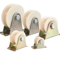 Galet de guidage en nylon en forme de V avec alésage de 30 mm et diamètre de pas de 100 mm, OEM pour l'ingénierie de construction